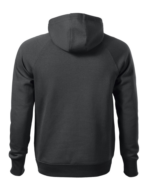 Bluza męska Vertex hoodie W43 ebony gray Malfini Rimeck