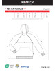 Bluza męska Vertex hoodie W43 czarny Malfini Rimeck