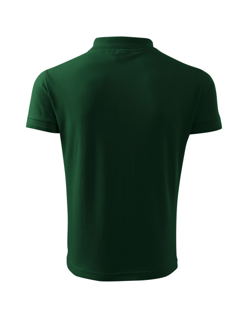 Pique polo 203 dark green Malfini men`s polo shirt