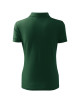 Pique Polo 210 dunkelgrünes Malfini Damen-Poloshirt