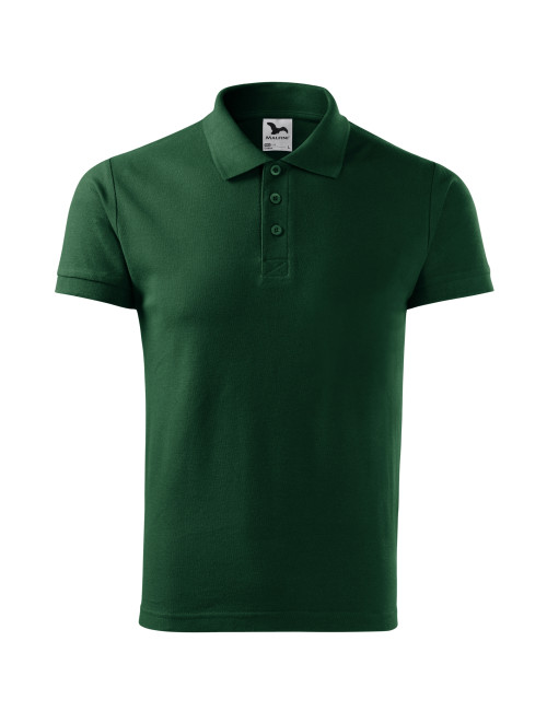 Herren-Poloshirt Baumwolle 212 dunkelgrün Malfini