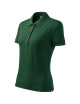 Women`s polo shirt Cotton heavy 216 dark green Malfini