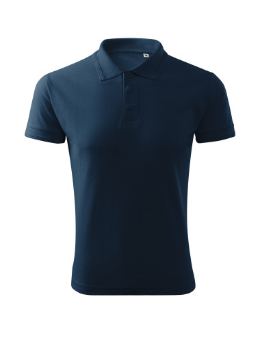 Pique polo free F03 men`s polo shirt, navy blue, Malfini