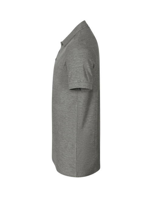 Pique Polo Free F03 Herren-Poloshirt, dunkelgrau meliert Malfini