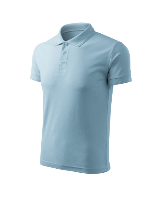 Pique polo free F03 men`s polo shirt, Malfini blue