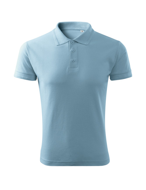Pique polo free F03 men`s polo shirt, Malfini blue