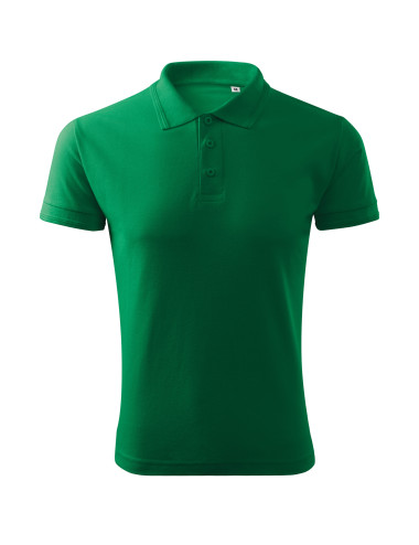 Pique Polo Free F03 Herren-Poloshirt, Malfini Grasgrün