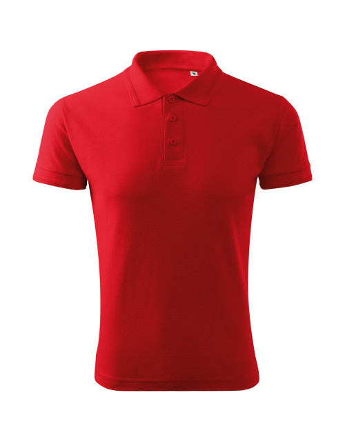 Pique polo free F03 men`s polo shirt, Malfini red
