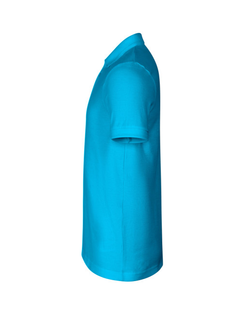 Pique polo free F03 men`s polo shirt, turquoise Malfini