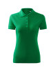 Pique polo free F10 women`s polo shirt, Malfini grass green