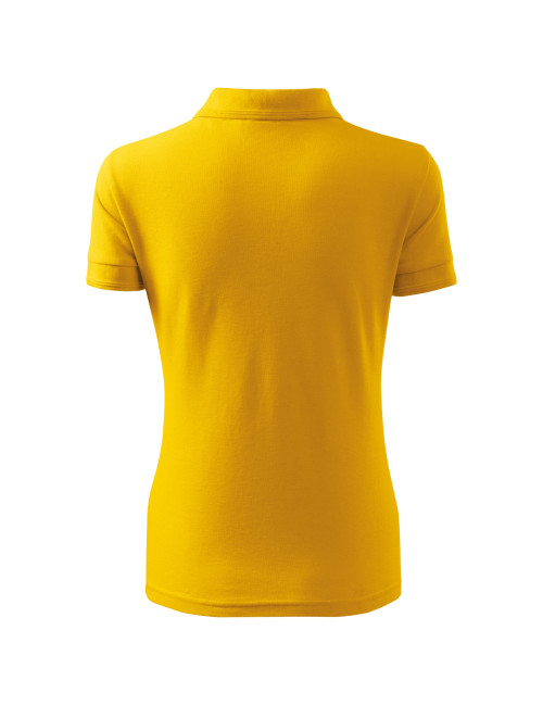 Pique Polo Free F10 Damen-Poloshirt, Malfini-Gelb