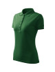 Pique polo free F10 women`s polo shirt, bottle green Malfini