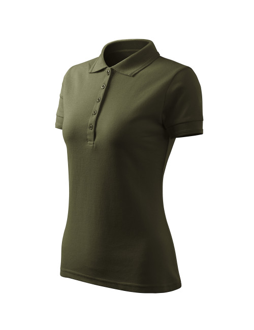 Pique Polo Free F10 Military Malfini Damen-Poloshirt