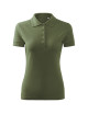Pique polo free F10 khaki Malfini women`s polo shirt