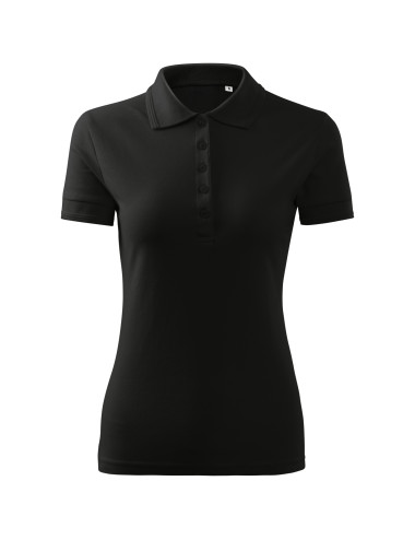 Pique polo free F10 women`s polo shirt, black Malfini
