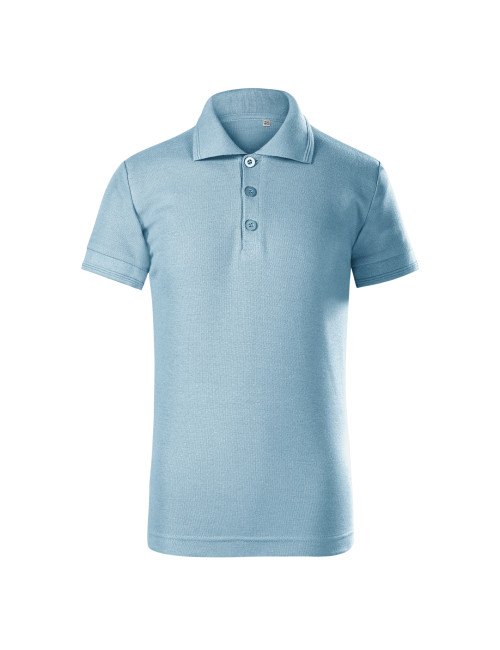 Pique polo free F22 children`s polo shirt, Malfini blue