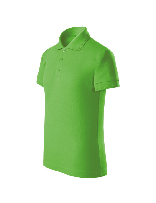 Pique Polo Free F22 Green Apple Malfini Kinder-Poloshirt