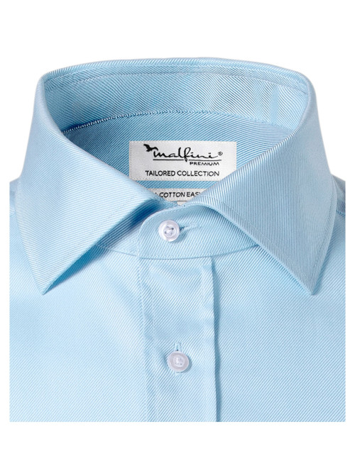 Journey 265 slant blue/white Malfini premium women`s shirt