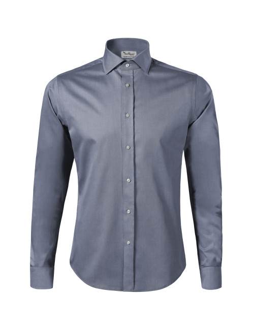 Journey 264 storm gray melange Malfini premium men`s shirt