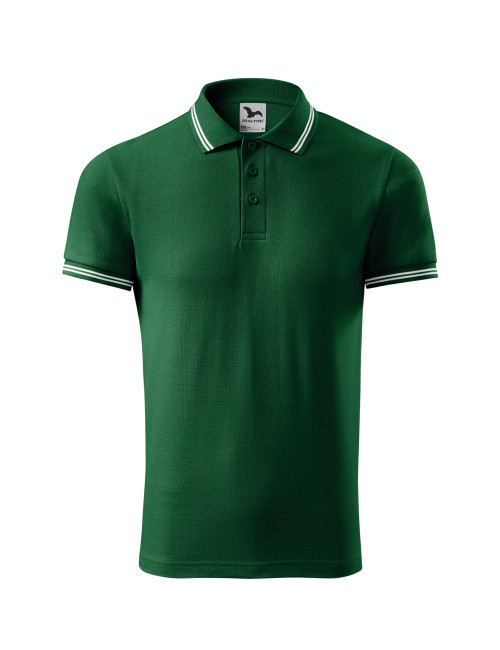 Herrenpoloshirt Urban 219 dunkelgrün Malfini
