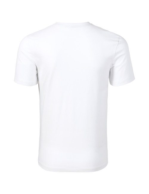 Men`s Action v-neck 700 white Malfini premium T-shirt