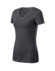 Women`s Action v-neck 701 light anthracite Malfini premium T-shirt