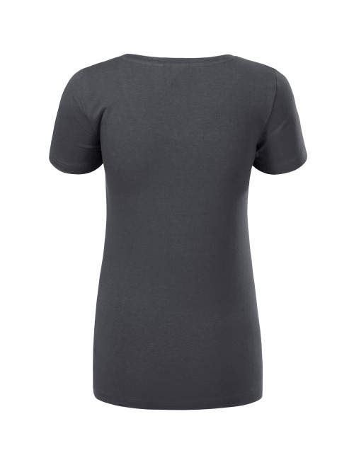 Women`s Action v-neck 701 light anthracite Malfini premium T-shirt