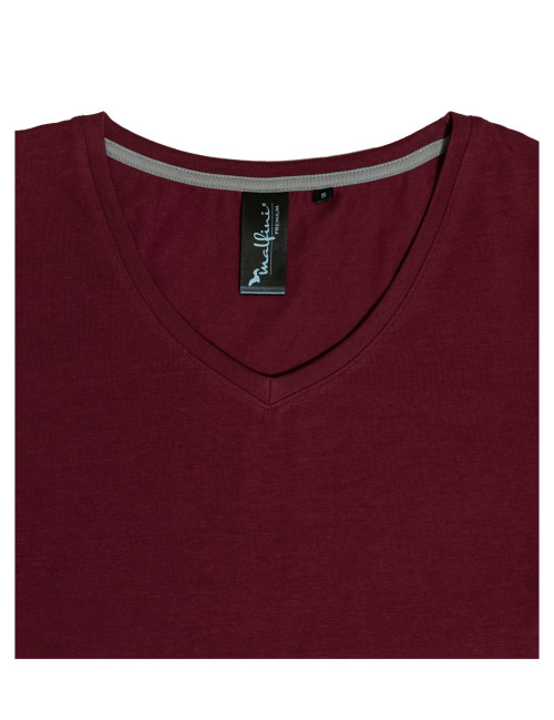 Koszulka damska Action v-neck 701 czarny Malfini premium