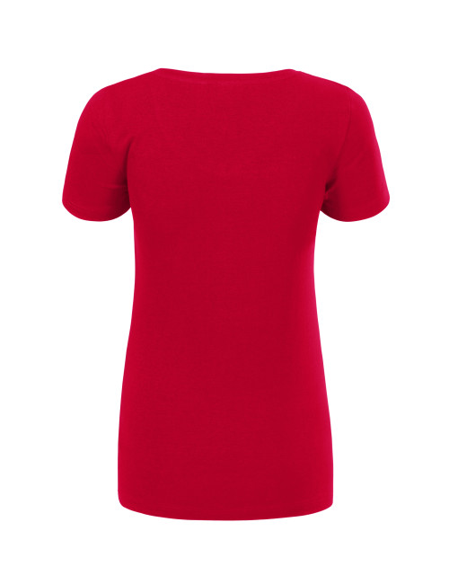 Action v-neck 701 formula red Malfini premium women`s T-shirt