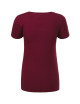 Women`s Action v-neck 701 garnet Malfini premium T-shirt