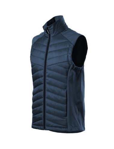Herren-Hybridweste Cross 557 Marineblau Malfini Premium