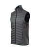 Men`s hybrid vest Cross 557 light anthracite Malfini premium