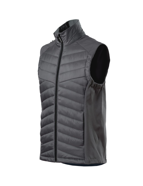 Men`s hybrid vest Cross 557 light anthracite Malfini premium