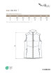 Cross 558 light anthracite Malfini premium women`s hybrid vest