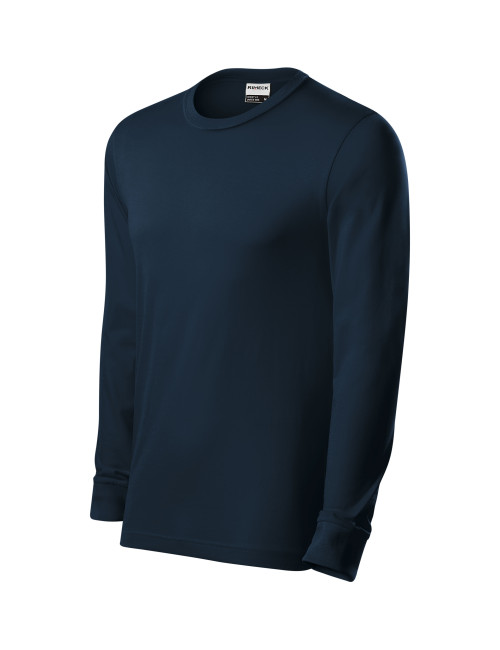 Koszulka unisex Resist ls R05 granatowy (brand label) Malfini Rimeck
