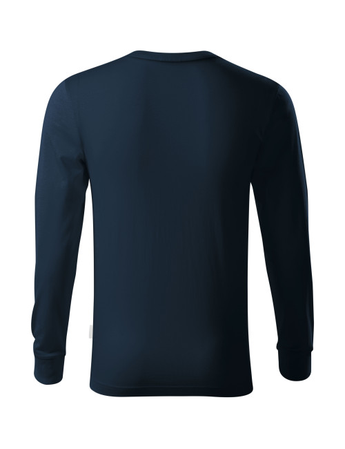 Koszulka unisex Resist ls R05 granatowy (brand label) Malfini Rimeck