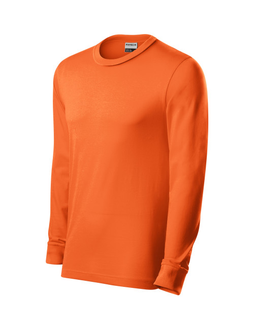 Unisex Resist ls R05 T-shirt orange (brand label) Malfini Rimeck