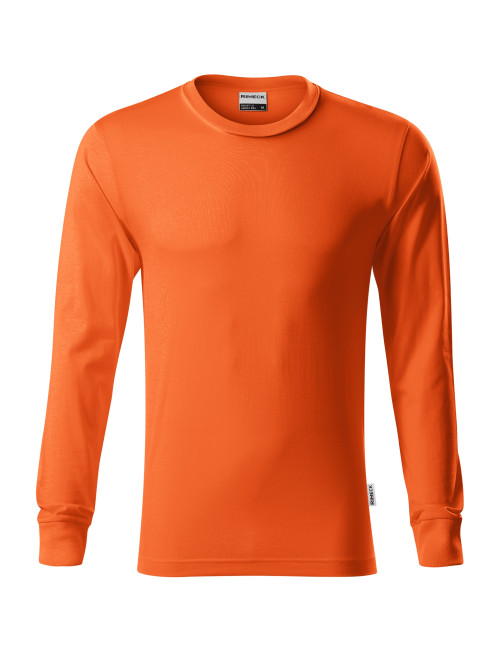 Unisex Resist ls R05 T-shirt orange (brand label) Malfini Rimeck