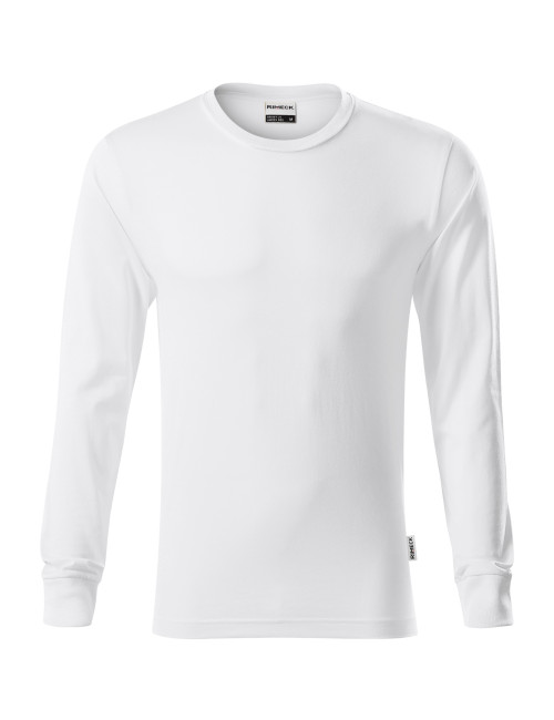 Unisex Resist ls R05 T-shirt white (brand label) Malfini Rimeck