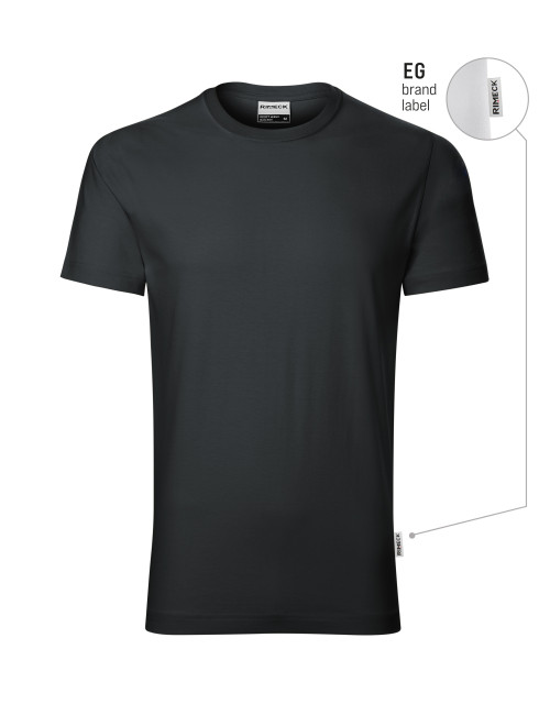 Koszulka męska Resist heavy R03 ebony gray (brand label) Malfini Rimeck