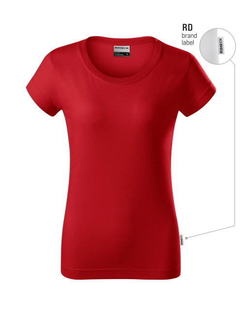 Women`s T-shirt Resist R02 red (brand label) Malfini Rimeck