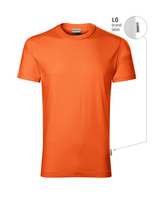 Koszulka męska Resist R01 pomarańczowy (brand label) Malfini Rimeck