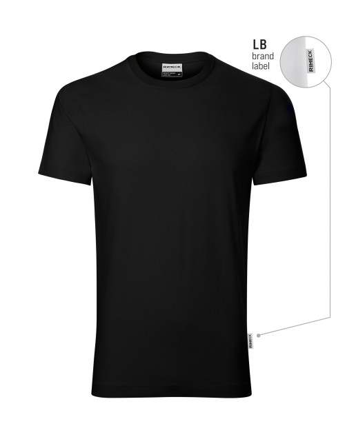 Koszulka męska Resist R01 czarny (brand label) Malfini Rimeck