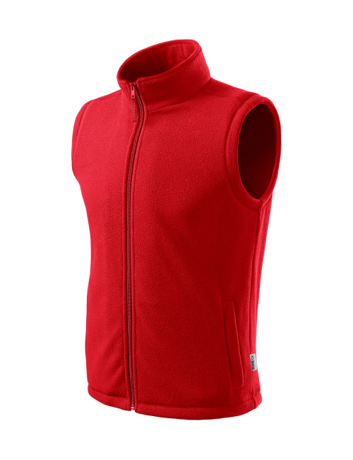 Unisex fleece vest Next 518 red (brand label) Malfini Rimeck