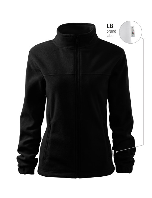 Women`s fleece Jacket 504 black (brand label) Malfini Rimeck