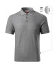 Men`s polo shirt Reserve R22 dark gray melange (brand label) Malfini Rimeck