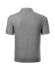 Men`s polo shirt Reserve R22 dark gray melange (brand label) Malfini Rimeck