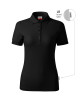 Reserve women`s polo shirt R23 black (brand label) Malfini Rimeck