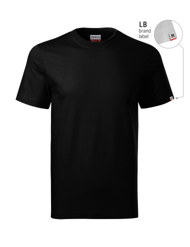 Rückruf R07 Unisex T-Shirt schwarz (Markenetikett) Malfini Rimeck