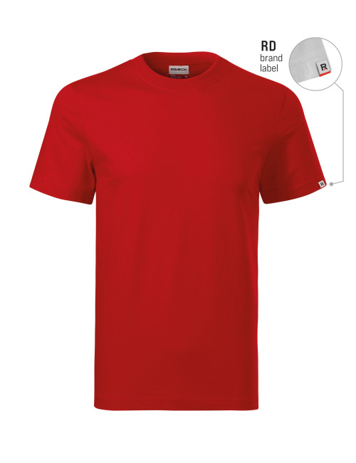Unisex T-shirt Base R06 red (brand label) Malfini Rimeck